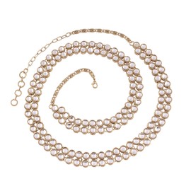 Aheli Tradional Ethnic Kundan Waist Chain Kamar Patta Belly Chain Indian Jewelry Gift for Women