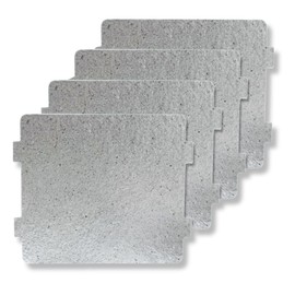 Microwave Waveguide Cover Replacement, 3-Pack Universal Mica Sheets for Microwave Oven Parts, Heat Resistant Mica Sheet Repair Part for Microwave Cooker, Available in 2,3,4 pcs