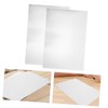 CAXUSD 3pcs Blank Aluminum Sheet for DIY Craft Projects Metal