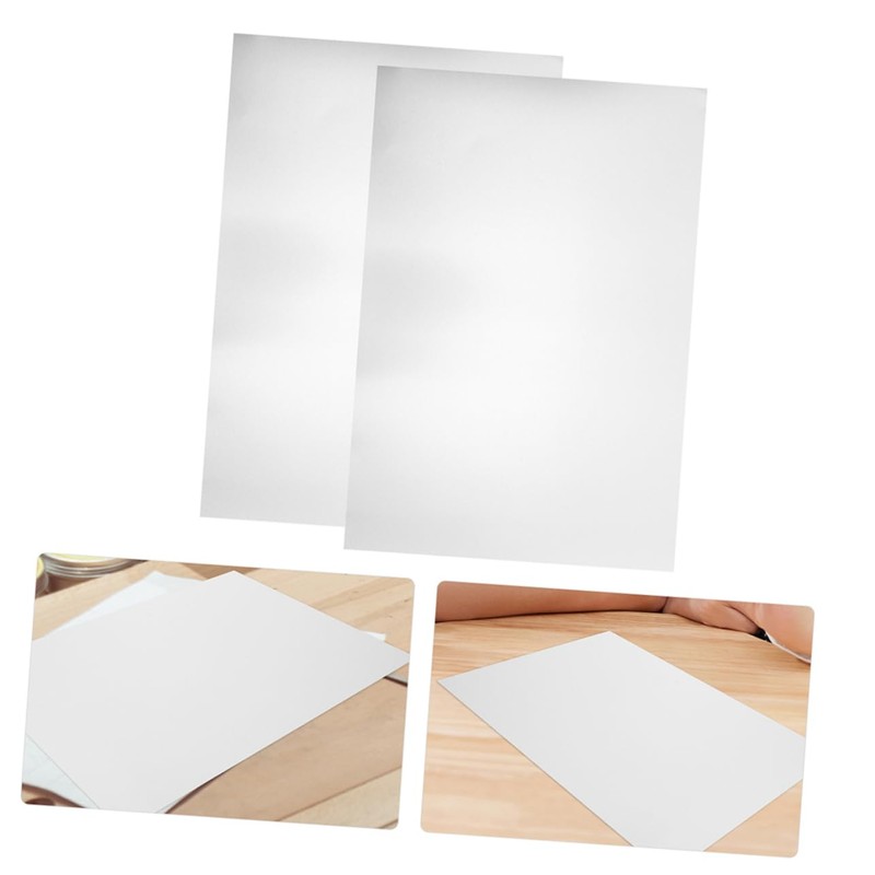 CAXUSD 3pcs Blank Aluminum Sheet for DIY Craft Projects Metal