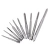 Tap Cutter Set, 10 Piece Tap Set, M1, M1.2, M1.4,