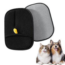 KLINNA 1 x Antistatic Grooming Glove for Cats and Dogs, Pet Hair Remover Glove for Smooth, Healthy Coat, Massage, Cleaning Clothes, Sofas, Carpets