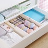 Ormeli Drawer Dividers Expandable Adjustable Dresser Drawer Organizers Divider for