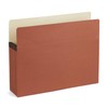 Blue Summit Expanding File Pockets, Letter Size, 5.25” Expansion, Redrope