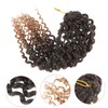 TOVINANNA 14 Twists Crochet Hair Extensions Water Wave Wig Low