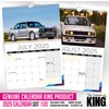 The Calendar King // Beemer e30-2025 Wall Calendar (Full Colour,