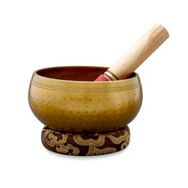 Sarveda Tibetan Singing Bowl Set | Hand Hammered Singing Bowl | 4 Inches