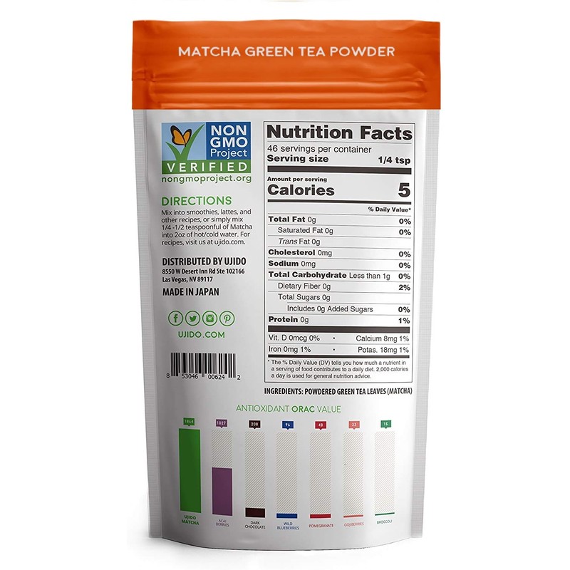 Ujido Summer Harvest Culinary Matcha, 2 oz., 46 Servings –