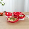 Restaurantware Suction Plate and Bowl Set 2-Piece 1 Pack of