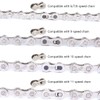 YUTOU 8 Pairs Bicycle Chain Fastener Reusable Bicycle Chain Link