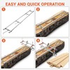Portable Chainsaw Mill 12FT Rail Mill Guide System, Work with