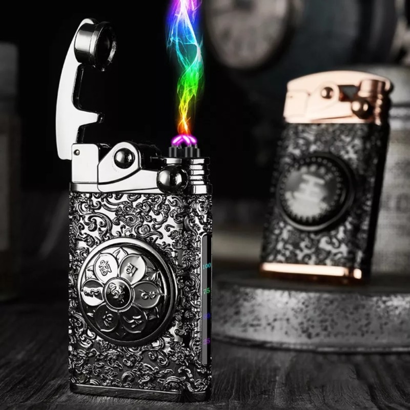 Maíz Encendedor Electrico Recargable Usb Plasma Portatil Multiuso