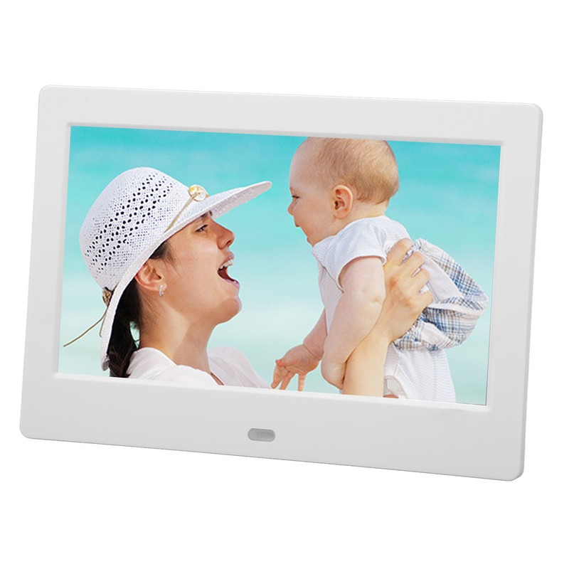 7in IPS Full Lamination HD Digital Photo Frame Video Playback