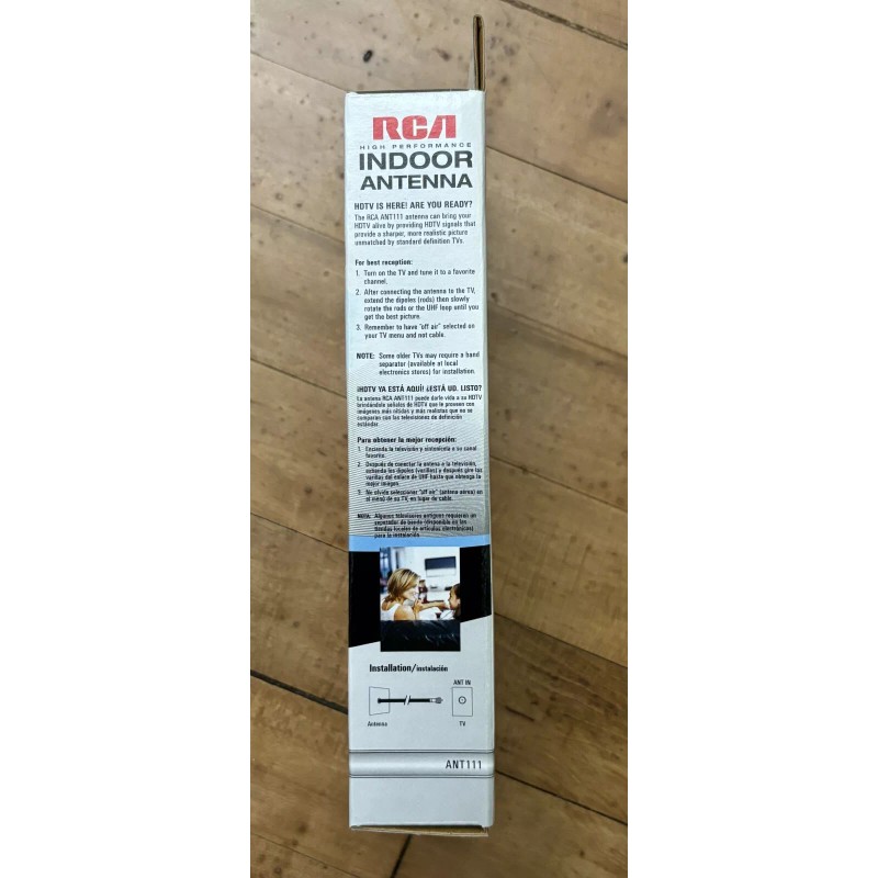 RCA NEW! RCA High Performance HDTV TV Indoor Antenna Black