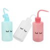 Baluue 3sets Eyelash Water Bottle for Extensions 250ml Squeeze Bottle