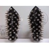 metaldevastation.com TSJUDER.. LEATHER SPIKED GAUNTLET BULLDOG SPIKES . BLACK METAL
