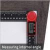Duvinin Digital Angle Finder Tool, 400mm Angle Ruler 360°Digital Protractor