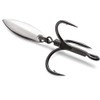 Bladed Hybrid Treble Short 1X Black Nickel #2