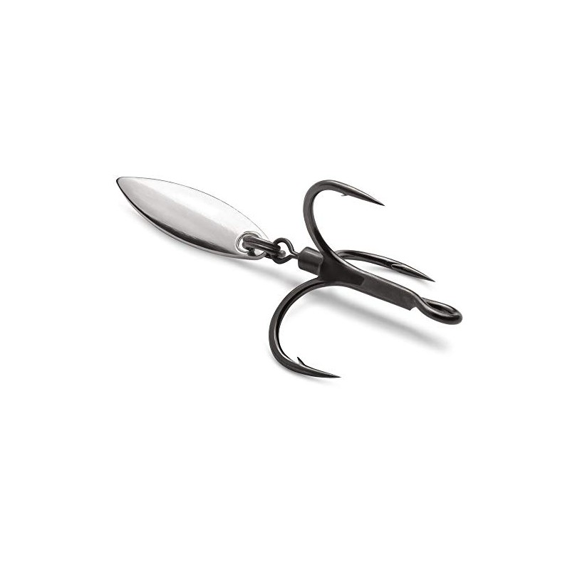 Bladed Hybrid Treble Short 1X Black Nickel #2