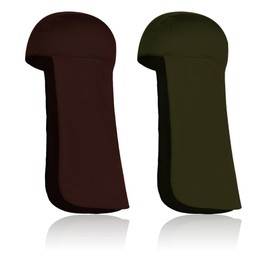 YATEICBC 3 Pieces Helmet Liner with Neck Protection, Cooling Skull Caps, Sweat-Wicking Cap with Tail, Sun Protection, Cycling, Running Neck Protection Hat for Men and Women, 3 Colours, blue