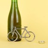 Balvi Tourmalet Bottle Opener Silver in the Shape of a