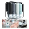 Botellas De Kit De Viaje Portátiles Contenedores Silicona