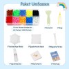 Caelura 1000+ Wasserperlen für Kinder Set, Wasserperlen Nachfüll Starterset, Water