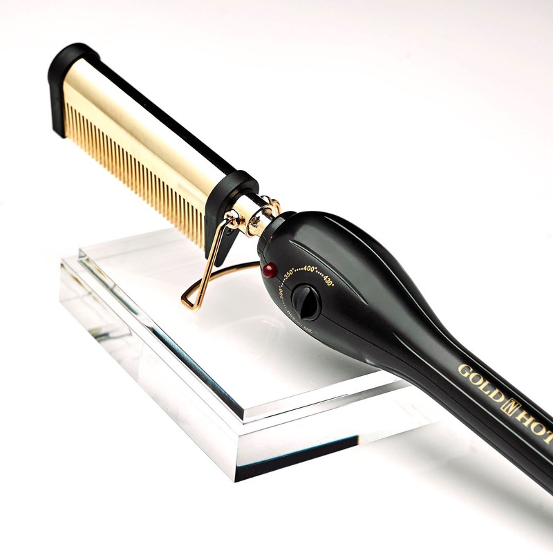 Gold N Hot Professional 24K Gold Pressing & Styling Comb