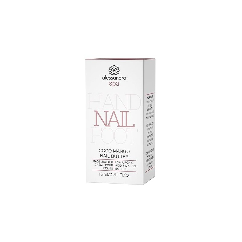 Spa Coco Mango Nail Butter - Moisturising Nail Butter /