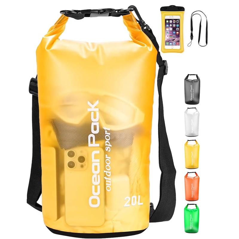 Bolsa Impermeable, Bolsa Seca 20l 10l 5l Con Funda Impermeable