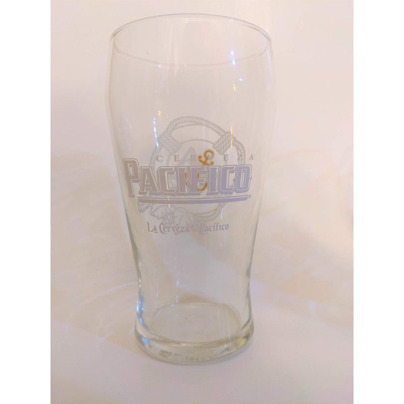 Pacifico Tulip Pint Glass - Set of 4, 16 Ounces