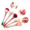 Brochas Para Maquillaje Rubor Polvo + Mini Brocha Diagonal F