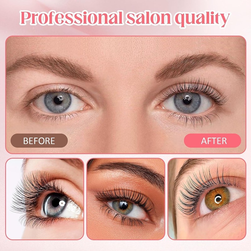 Weixinbuy Eyelash Lifting Set, Starter Kit, Eyelash Perming Kit, Lash