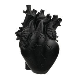 Heart Shaped Resin Vase - Anatomical Human Heart Flower Pot Planter, Nordic Modern Desktop Decor for Farmhouse Living Room, Bedroom, Valentine's Day Gift Home Decoration
