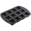 Wilton Brownie Bar Pan, 12-Cavity, Brownie Pan, Steel