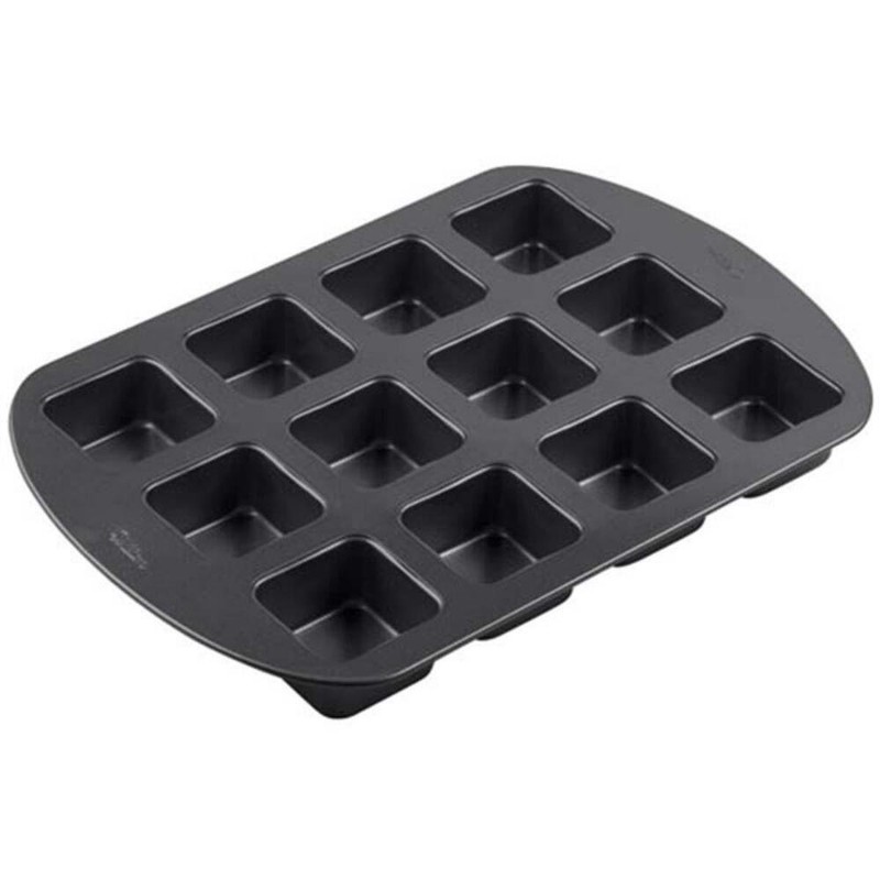 Wilton Brownie Bar Pan, 12-Cavity, Brownie Pan, Steel