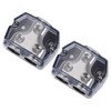 uxcell 2 Way Power Distribution Block 0 Gauge in 0
