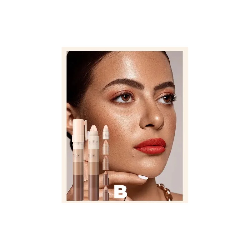 Lápiz Sombra De Ojos 4 En 1 Multiusos Para Ojos,