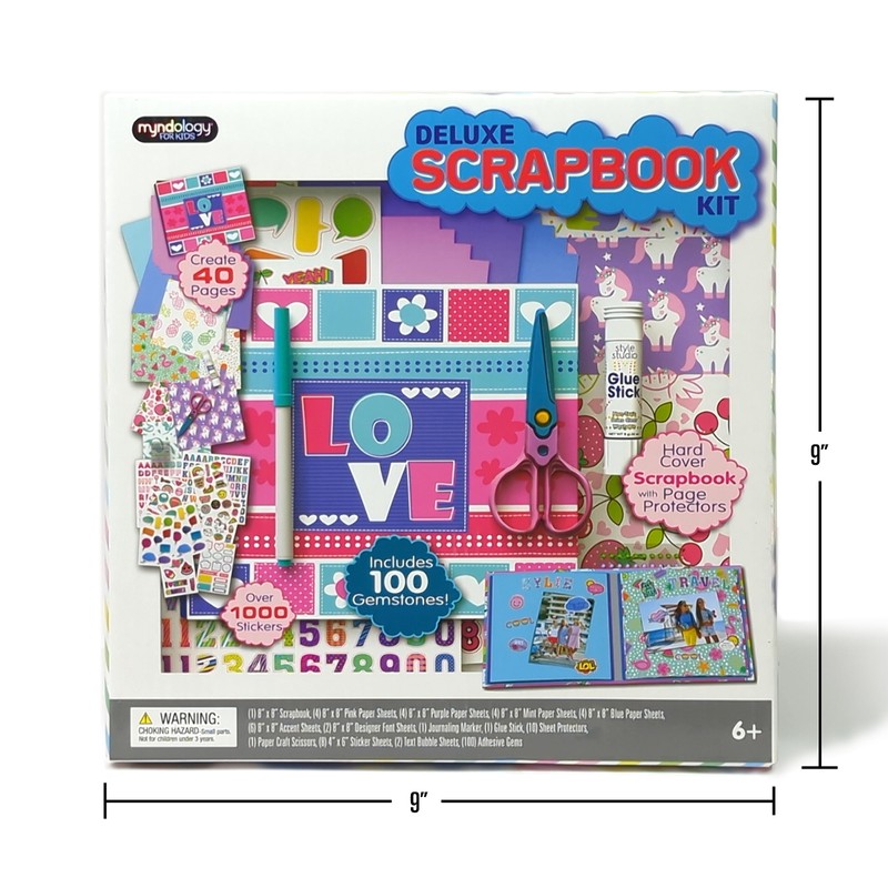 Girls Style Scrapbook Kit