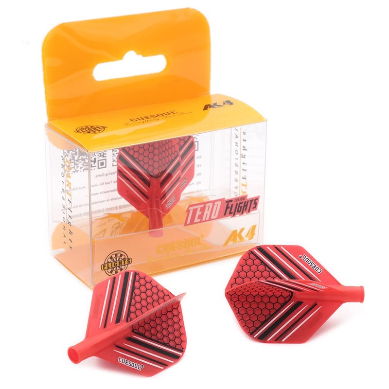 CUESOUL TERO AK4 Dart Flights Standard Shape with attractive pattern,