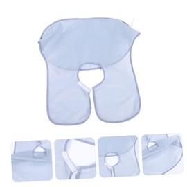 Beavorty 2 Pcs Men's Beard Shaving Cape Facial Razor Cape Beard Catcher Bib Stylish Apron Polyester