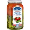 Nezhin Marinated Pickled Cucumber and Tomato Mix, Flavorful, No Added
