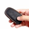 Leather Key Cover Remote Fob Case Holder Fit For 2017-2021