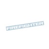 Xpin Graphics Firefighter Firefighter Windshield/Window Decal Banner 23" Firefighter Front/Back