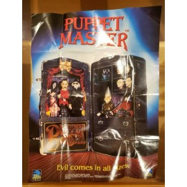 Puppet Master Insert Poster From Series One Toys NEW
