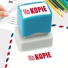 Stamp - Pre-soaked Rubber Stamp Copy - Red Ink, Office