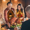 Tkifoda Happy Thanksgiving Aprons with Pockets, Waterproof Fall Aprons for