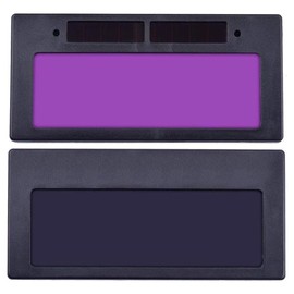 2 Pack Welding Lenses, Solar Auto Darkening Welding Lens Goggle Helmet Filter Shade, Automatic Darkening Horizontal Filter, Welding Front Cover Mask Goggles Lens, 3/11