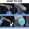 BLUEFIRE Handy Cyclone Torch Head Portable Brass Gas Torch Manual