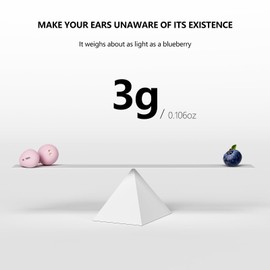 Ituoray Open Ear Headphones, Wireless Clip On Earbuds,Bluetooth 5.4,Lightweight,Open Ear Earbuds,IPX4 Waterproof for Workout and Fitness (Pink)